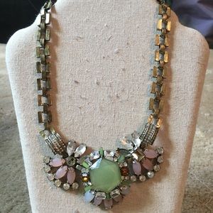 JCrew-inspired statement bib necklace